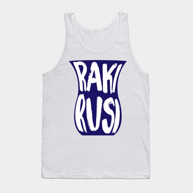 Raki Rusi Tank Top by HustlemePite